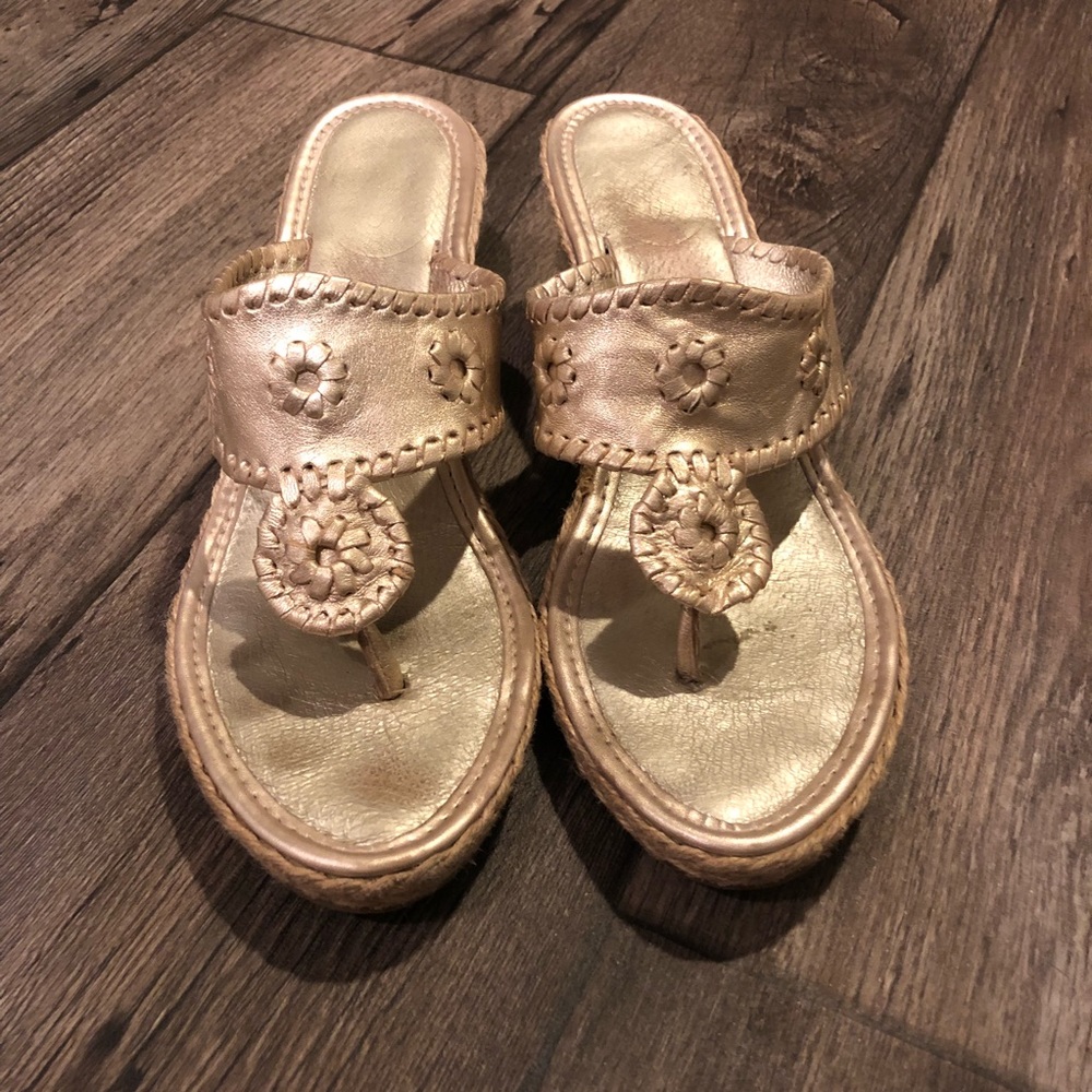Jack Rogers Marbella espadrille wedge. Size 8.5